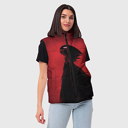 Женский жилет Hollow Knight, цвет: 3D-черный — фото 2