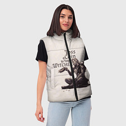 Женский жилет Toss a coin to your Witcher, цвет: 3D-красный — фото 2