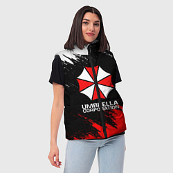 Женский жилет UMBRELLA CORP, цвет: 3D-красный — фото 2