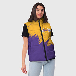 Женский жилет LA LAKERS, цвет: 3D-светло-серый — фото 2