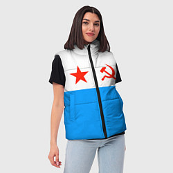 Женский жилет ВМФ СССР, цвет: 3D-светло-серый — фото 2