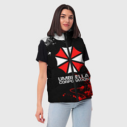 Женский жилет UMBRELLA CORPORATION, цвет: 3D-черный — фото 2
