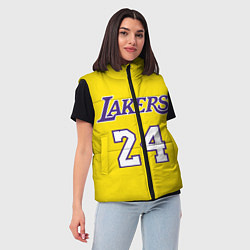 Женский жилет Kobe Bryant 24, цвет: 3D-красный — фото 2