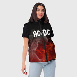 Женский жилет AC DC, цвет: 3D-красный — фото 2