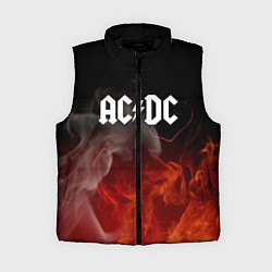 Женский жилет AC DC, цвет: 3D-черный