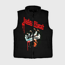 Женский жилет Judas Priest, цвет: 3D-черный