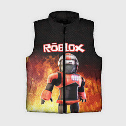 Женский жилет ROBLOX, цвет: 3D-черный