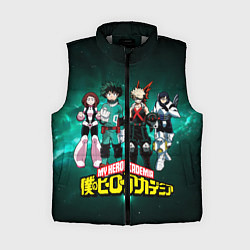 Женский жилет Моя геройская академия, цвет: 3D-светло-серый