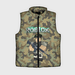Женский жилет Roblox 23 February Camouflage
