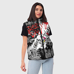 Женский жилет Green Day - Father of All MF, цвет: 3D-черный — фото 2