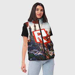 Женский жилет ROBLOX GAME, цвет: 3D-красный — фото 2