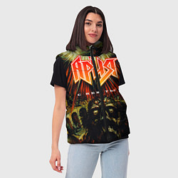 Женский жилет Ария, цвет: 3D-красный — фото 2