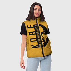 Женский жилет Kobe Mamba mentality, цвет: 3D-светло-серый — фото 2