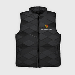 Женский жилет PORSCHE, цвет: 3D-черный