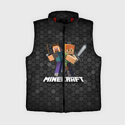 Женский жилет Minecraft Майнкрафт, цвет: 3D-красный