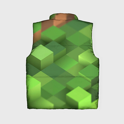 Женский жилет MINECRAFT / 3D-Красный – фото 2