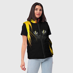 Женский жилет Грозовой кошак, цвет: 3D-красный — фото 2