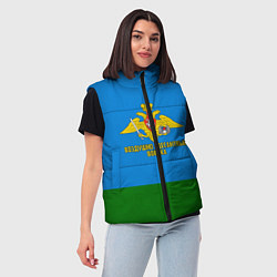 Женский жилет Воздушно - десантные войска, цвет: 3D-красный — фото 2