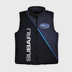 Женский жилет SUBARU, цвет: 3D-черный