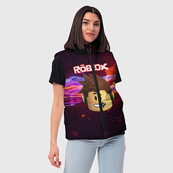 Женский жилет ROBLOX, цвет: 3D-красный — фото 2