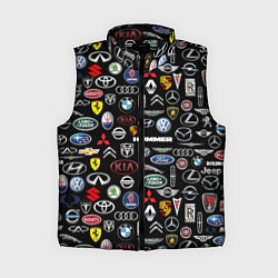 Женский жилет ЛОГОТИПЫ АВТО БРЕНДОВ