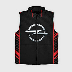 Женский жилет Opel, цвет: 3D-красный