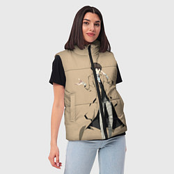 Женский жилет Osamu Dazai, цвет: 3D-красный — фото 2