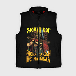 Женский жилет СЛАВЯНЕ, цвет: 3D-красный