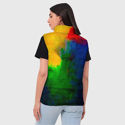 Женский жилет Корги / 3D-Светло-серый – фото 4