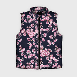 Женский жилет Сакура, цвет: 3D-светло-серый