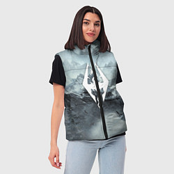 Женский жилет THE ELDER SCROLLS, цвет: 3D-черный — фото 2