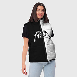 Женский жилет ПОШЛАЯ МОЛЛИ, цвет: 3D-черный — фото 2