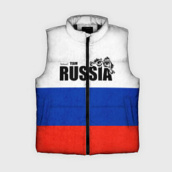 Женский жилет Russia, цвет: 3D-черный