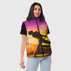 Женский жилет Queen, цвет: 3D-черный — фото 2