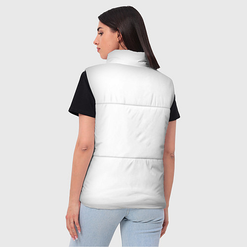 Женский жилет Улыбака / 3D-Светло-серый – фото 4