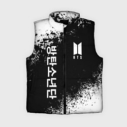 Женский жилет BTS, цвет: 3D-черный