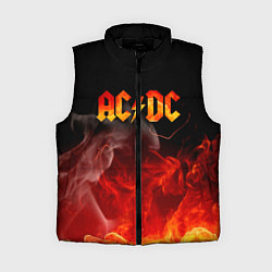 Женский жилет ACDC, цвет: 3D-черный