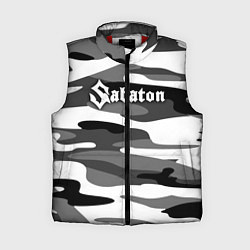 Женский жилет Камуфляж Sabaton, цвет: 3D-красный