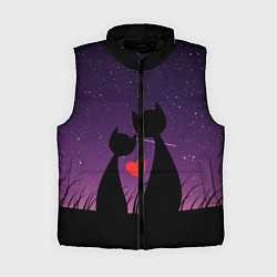 Женский жилет Котики