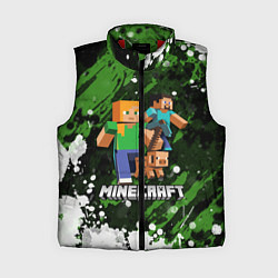 Женский жилет Minecraft Майнкрафт, цвет: 3D-красный