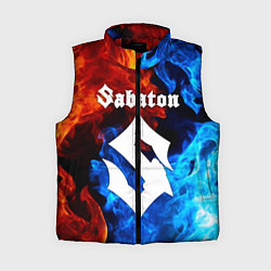 Женский жилет SABATON, цвет: 3D-красный