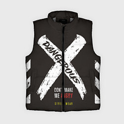 Женский жилет Off-White: Dangerous, цвет: 3D-светло-серый