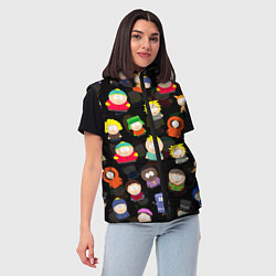 Женский жилет ЮЖНЫЙ ПАРК, цвет: 3D-светло-серый — фото 2