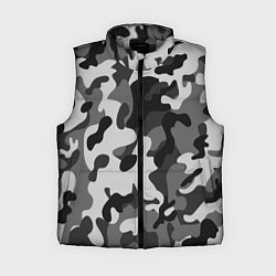 Женский жилет ГОРОДСКОЙ КАМУФЛЯЖ, цвет: 3D-светло-серый