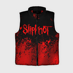 Женский жилет Slipknot 9, цвет: 3D-красный