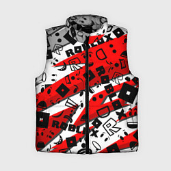 Женский жилет Roblox, цвет: 3D-светло-серый