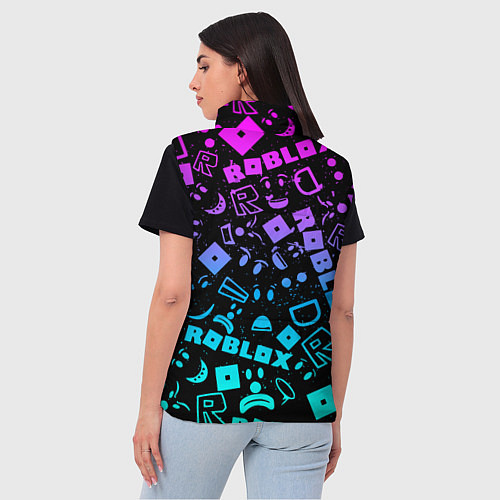 Женский жилет Roblox / 3D-Светло-серый – фото 4