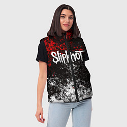 Женский жилет SLIPKNOT, цвет: 3D-светло-серый — фото 2