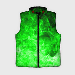 Женский жилет ОГОНЬ GREEN NEON