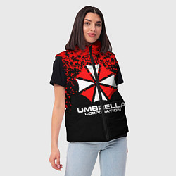 Женский жилет Umbrella Corporation, цвет: 3D-светло-серый — фото 2